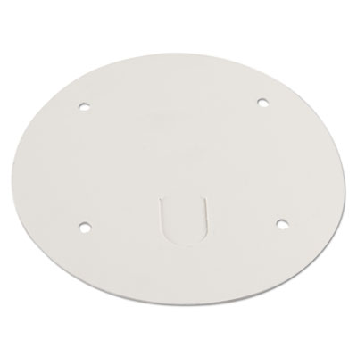 Paper Tab Lids for Buckets, White, 7 1/5