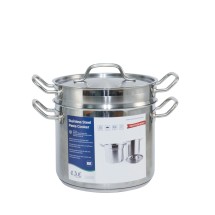 CAC China SPDB-8 Stainless Steel Pasta Cooker 8 Qt. - set