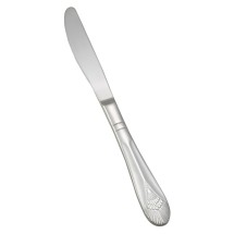 Winco 0031-08 Peacock Extra Heavy Stainless Steel Dinner Knife (12/Pack)