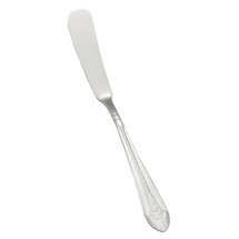 Winco 0031-12 Peacock Extra Heavy Stainless Steel Butter Spreader (12/Pack)