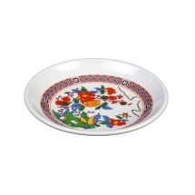 Thunder Group 1004TP Peacock Melamine Round Plate 4-1/2&quot;