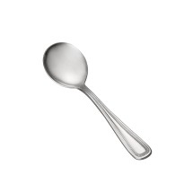 CAC China 2008-04 Pearl Bouillon Spoon, Heavyweight 18/0, 6 1/4&quot;