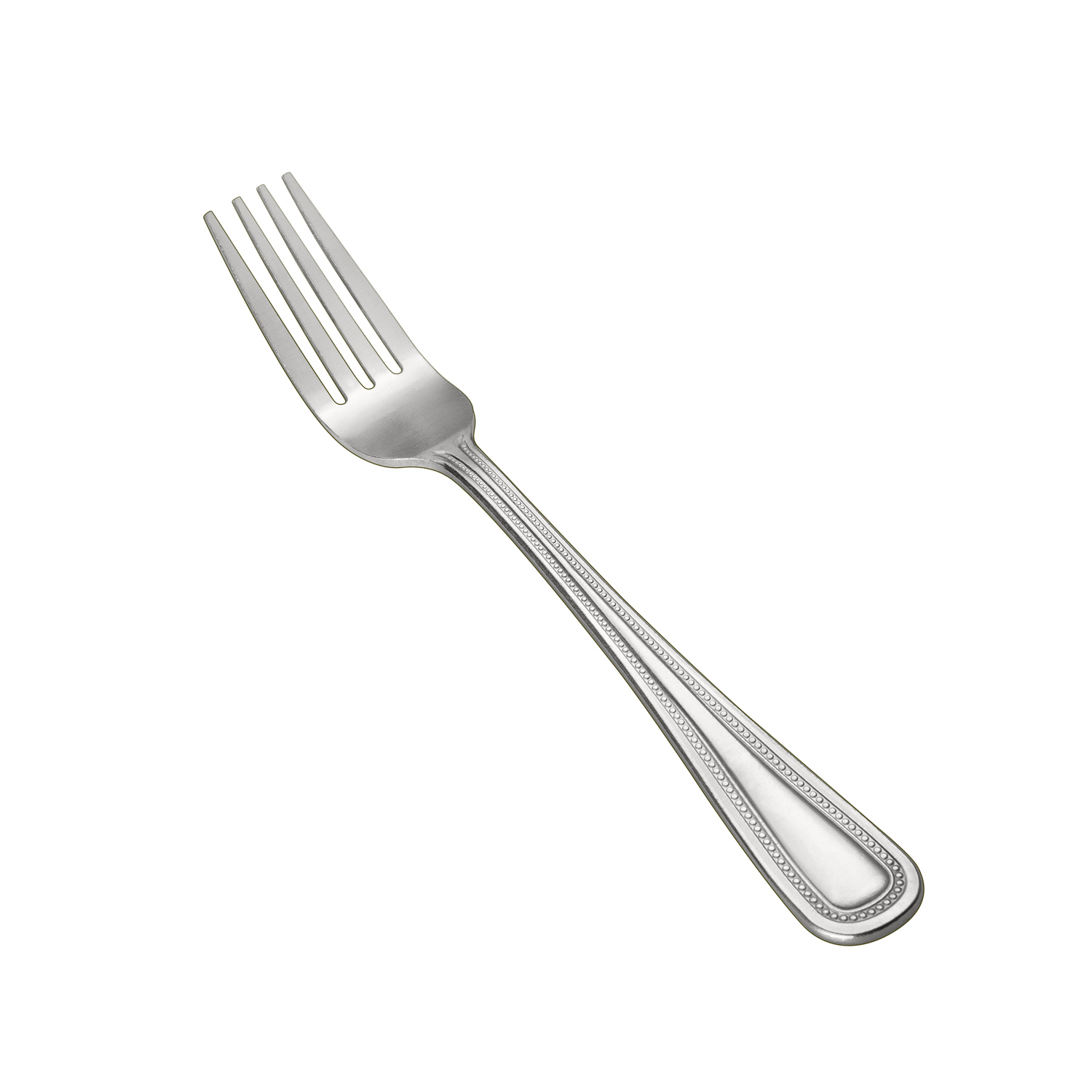 CAC China 2008-05 Pearl Dinner Fork, Heavyweight 18/0, 7 1/2"