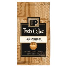 Peet's Coffee Portion Packs, Cafe Domingo Blend, 2.5 oz. Frack Pack, 18/Box