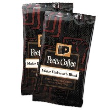 Peet's Coffee Portion Packs, Major Dickason's Blend, 2.5 oz., 18/Box