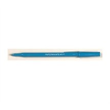 Franklin Machine Products  139-1082 Pens, Round Stick (Fine, Blu ) (12 )