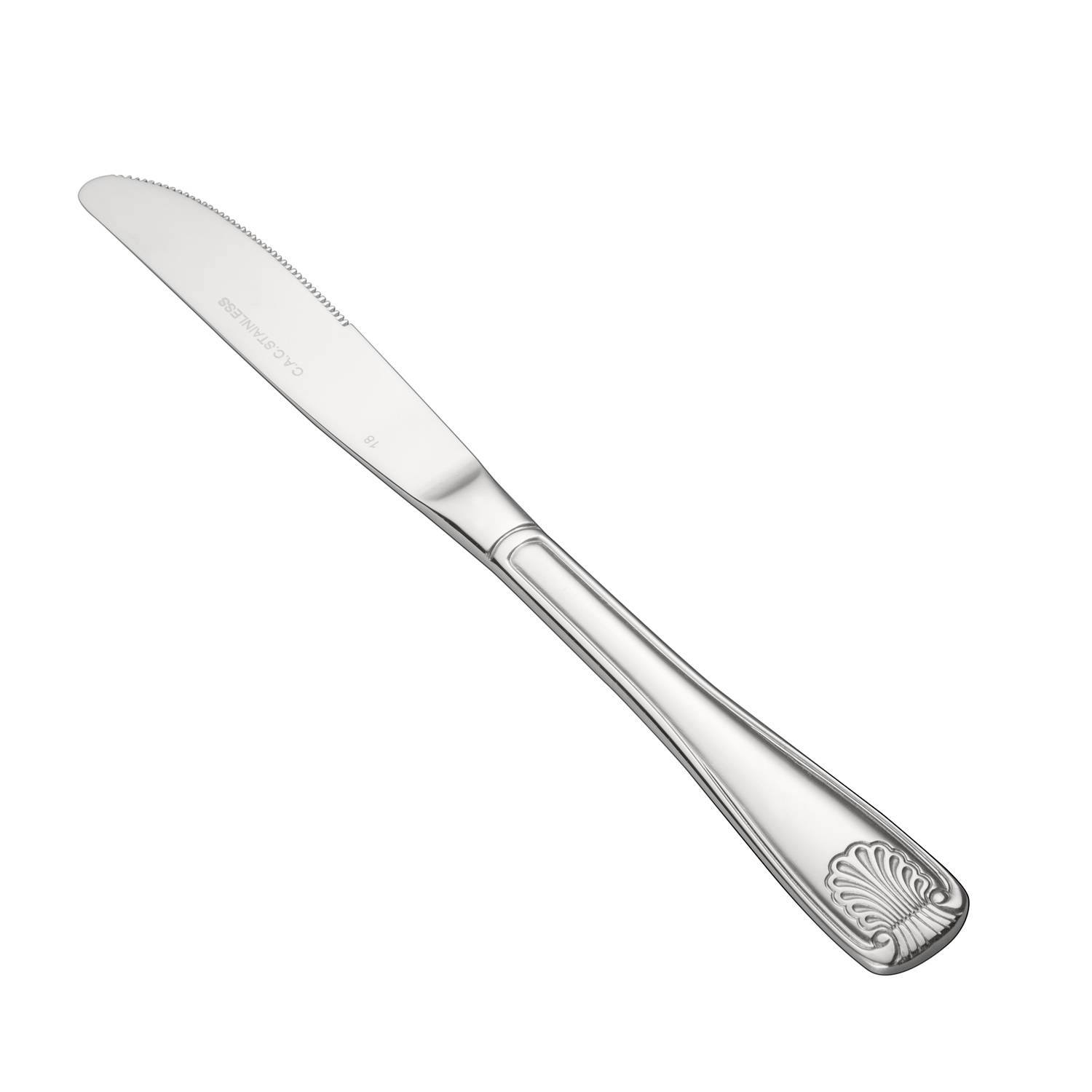 CAC China 3001-08 Phoenix Dinner Knife, Heavyweight 18/0, 8 3/4"