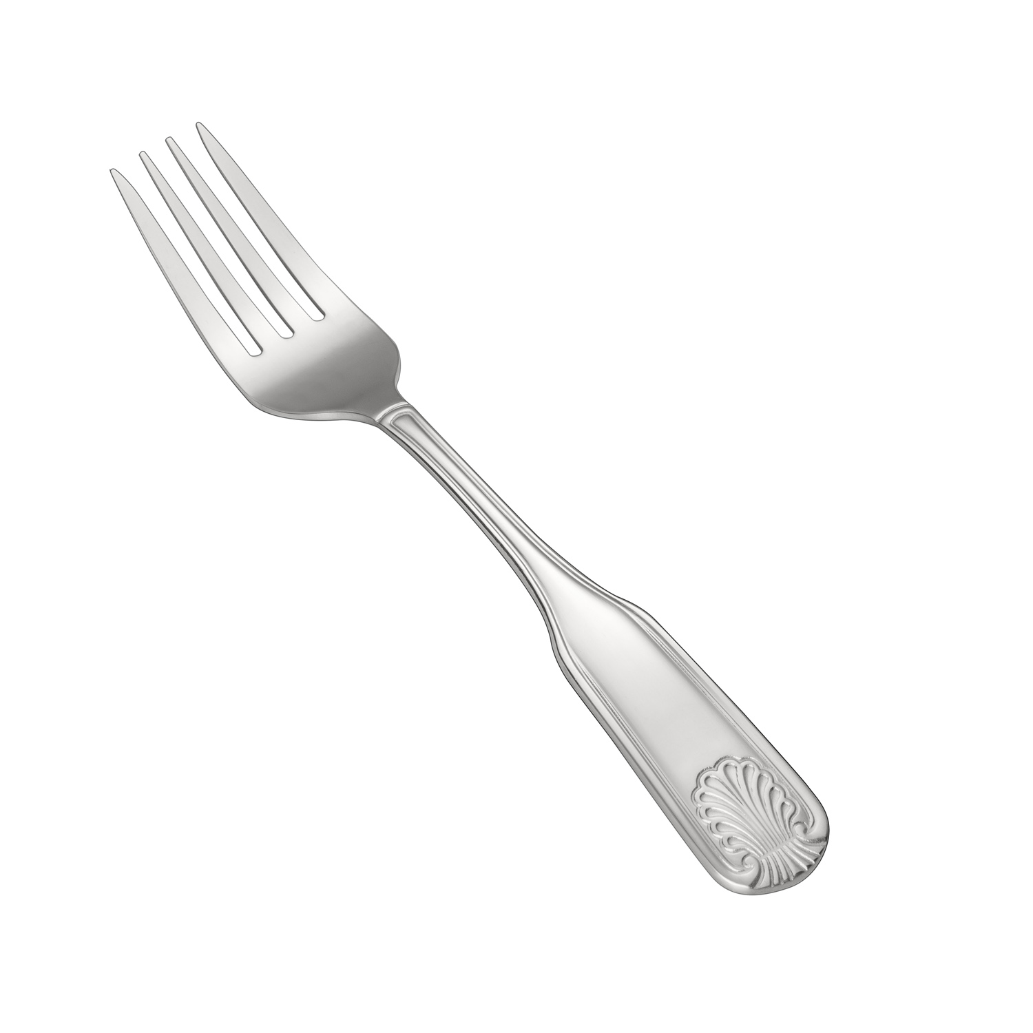 CAC China 3001-06 Phoenix Salad Fork, Heavyweight 18/0, 7"