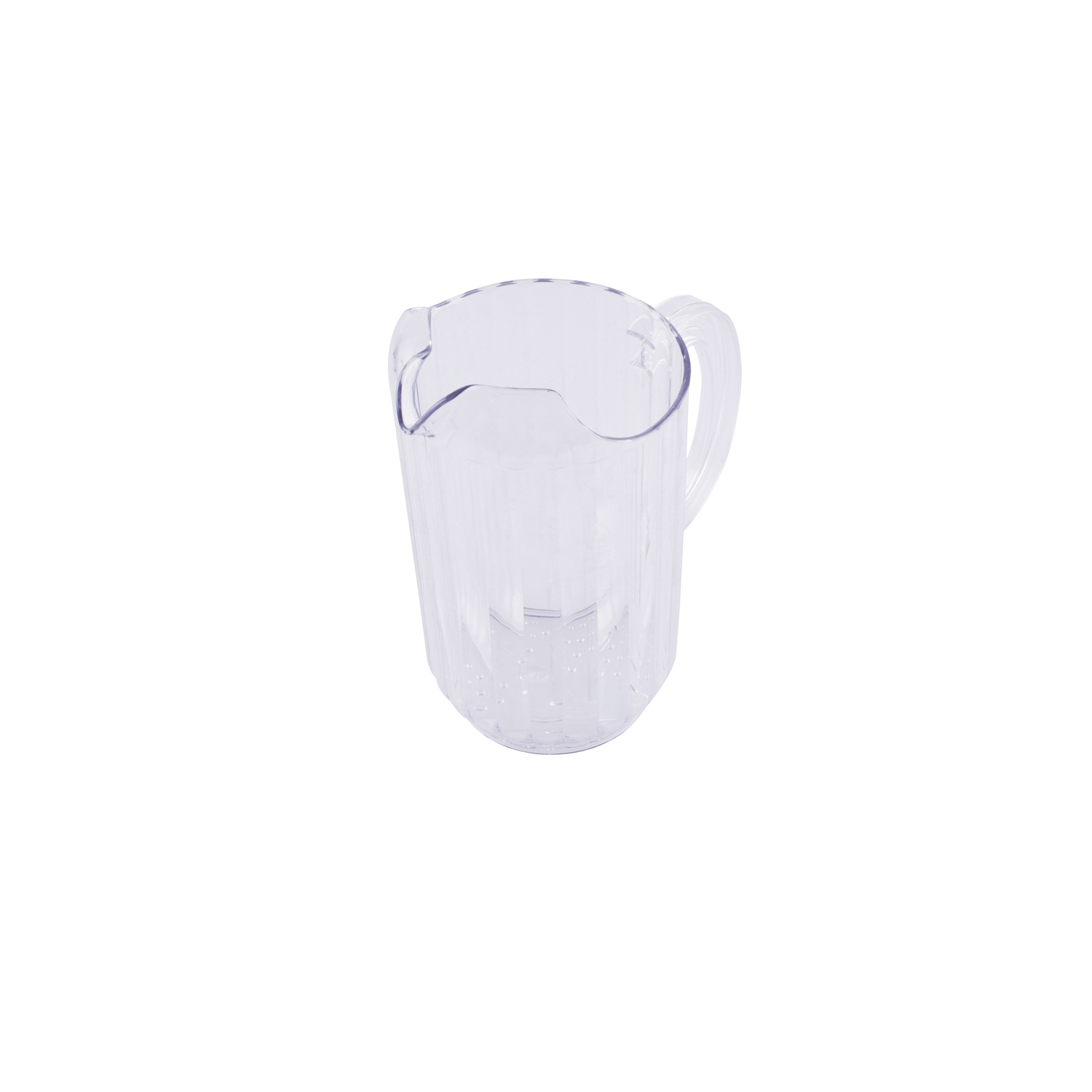 CAC China WPBV-48C Clear Polycarbonate Water Pitcher 48 oz.