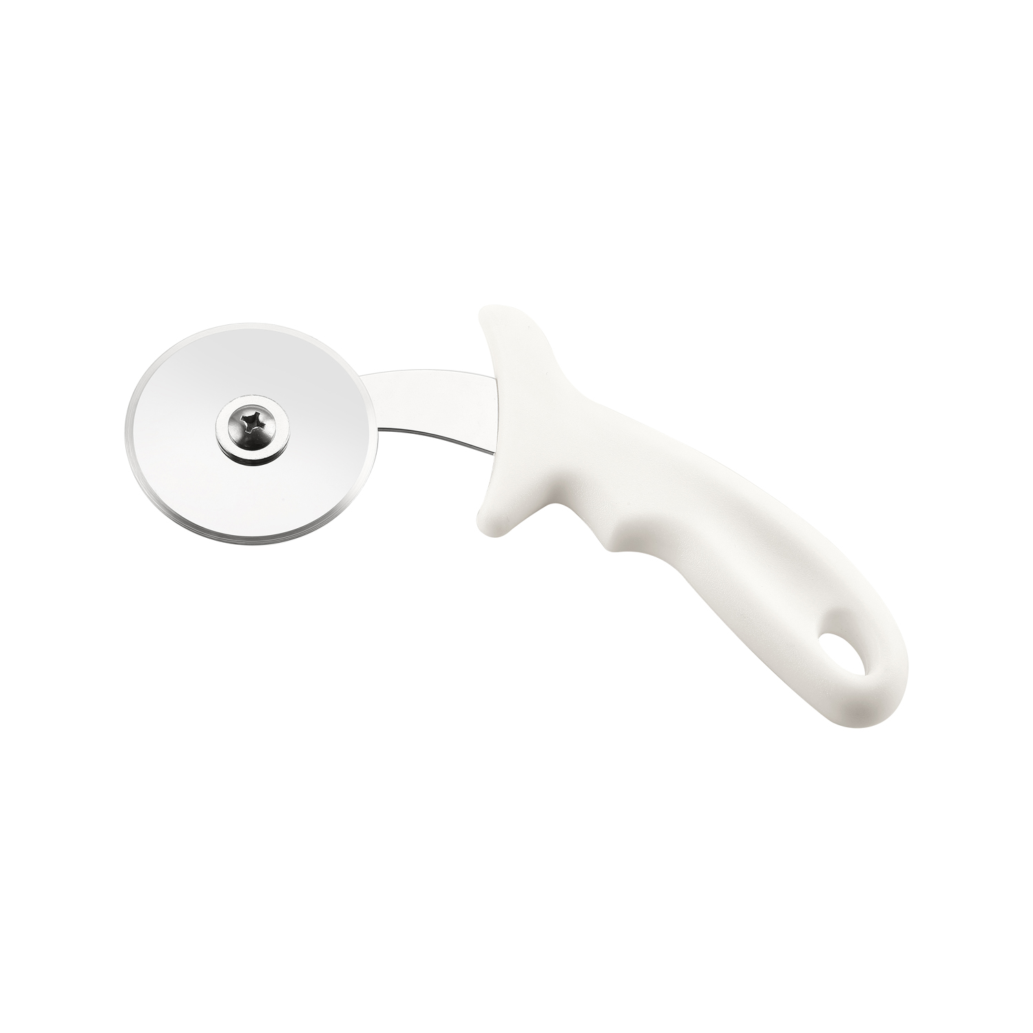 CAC China B15PZ-2W Pizza Cutter with White Handle 2-1/2" Dia.