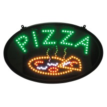 Winco LED-11 Pizza LED Neon Sign with Dust Proof Cover