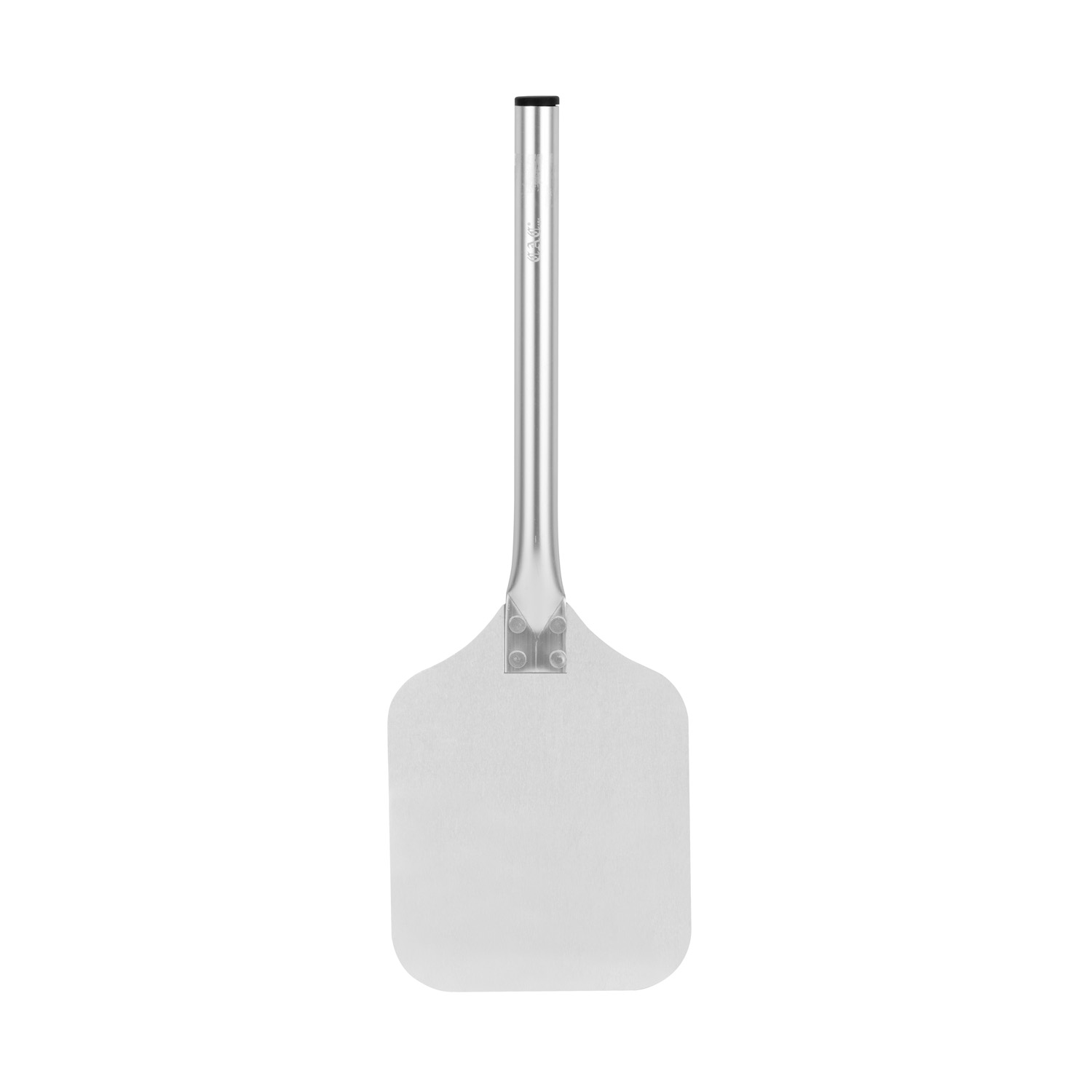 CAC China PPLA-79AL Aluminum Pizza Peel with Wooden Handle 6-3/4" x 9" 20"OL