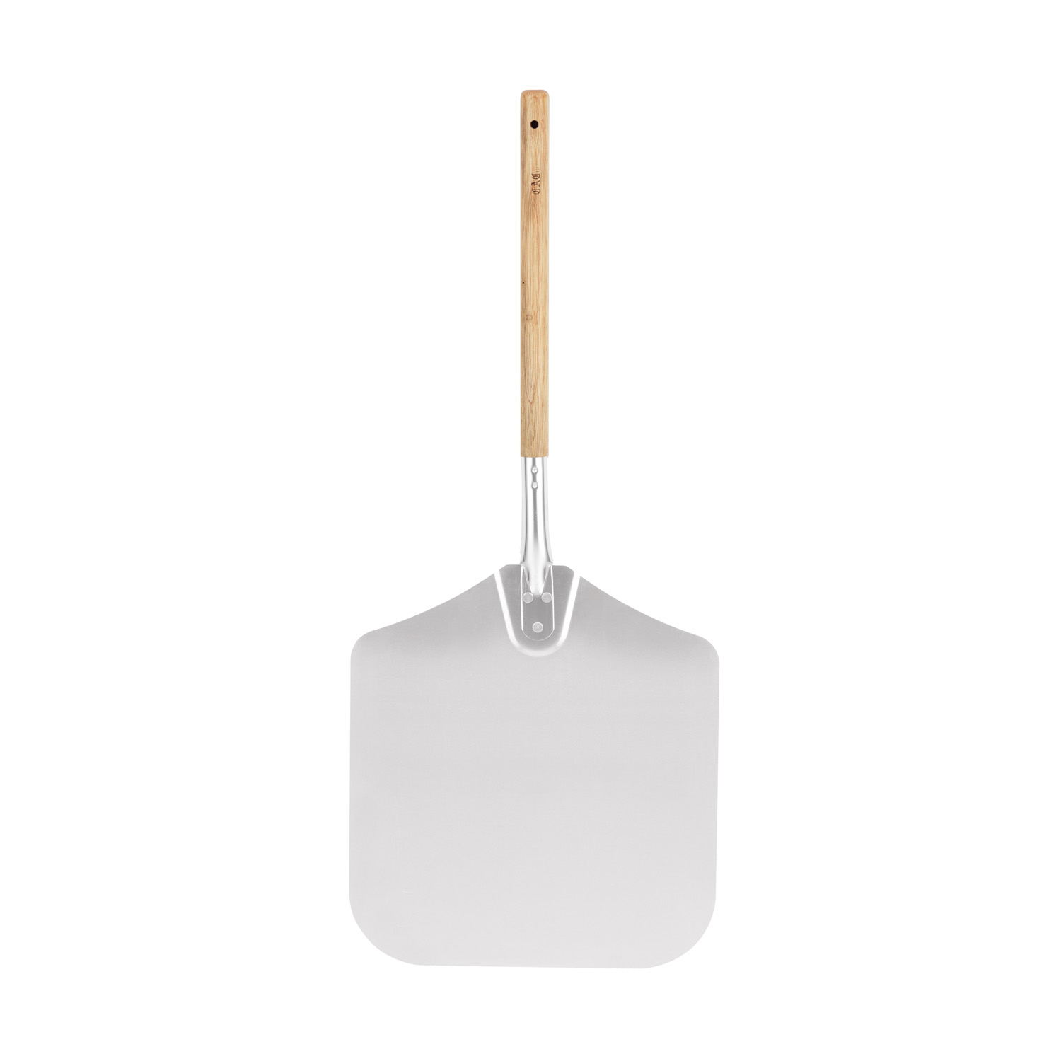 CAC China PPLA-1416B Aluminum Pizza Peel with Wood Handle 14" x 16" 34"OL