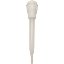 Winco PBST-1.5 Plastic Baster with Rubber Bulb 1.5 Oz