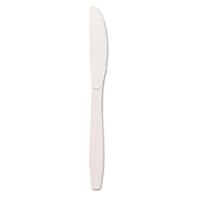 Plastic Cutlery, Heavy Mediumweight Knife, 100/Box