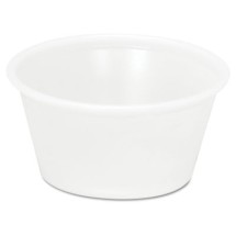 Plastic Souffle/Portion Cups, 2 oz, Translucent, 2400/Carton