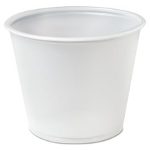Plastic Souffle Portion Cups, 5 1/2 oz., Translucent, 250/Bag