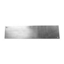 Franklin Machine Products  134-1141 Plate Kick (Stainless Steel, 8 x 34 )