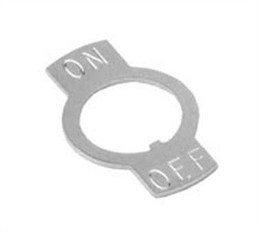 Franklin Machine Products  149-1067 Plate On/Off (Toggle Switch )