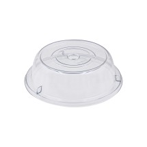 CAC China PPCO-21 Clear Polycarbonate Round Plate Cover 12&quot;Dia