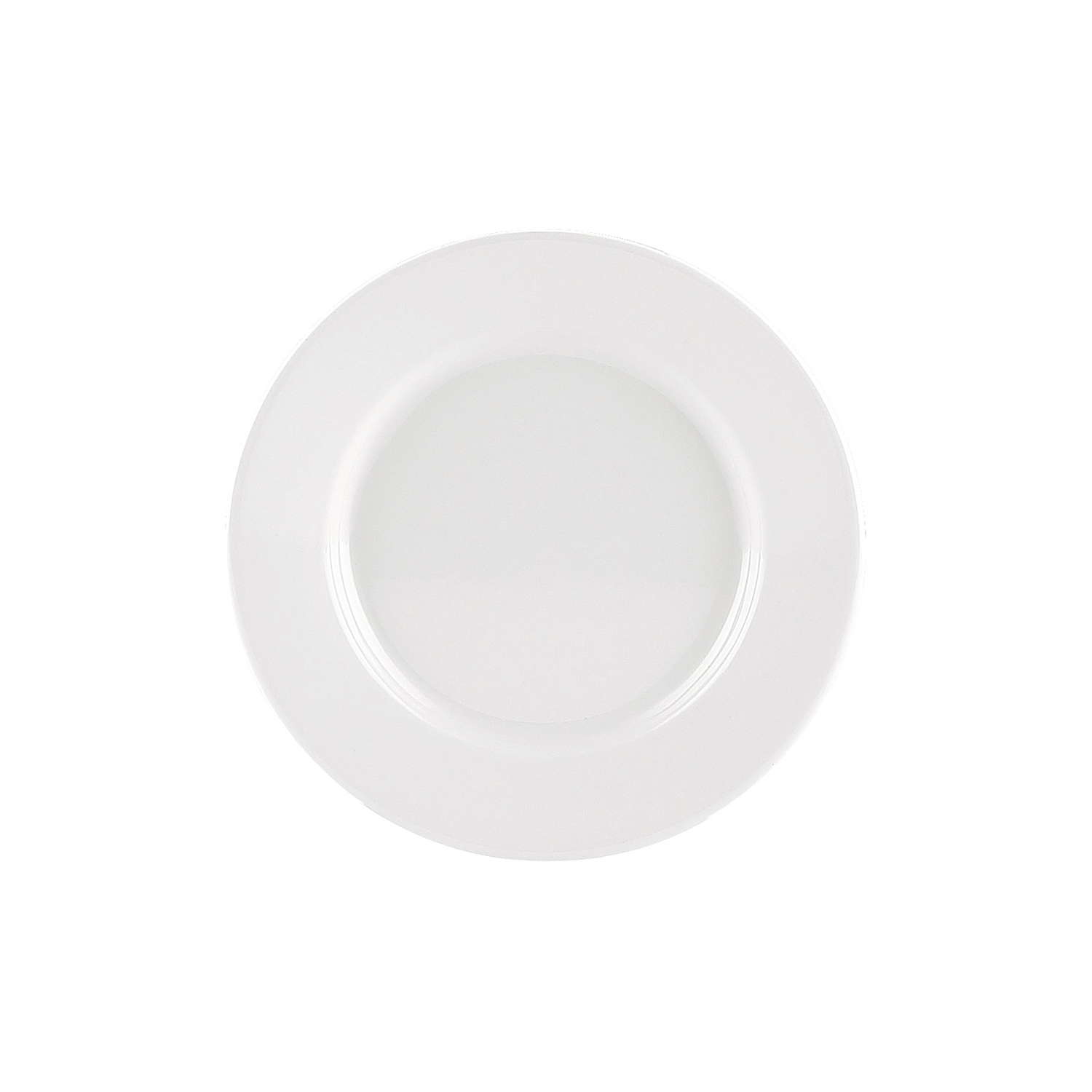 CAC China MLRN-6 Maxwell Melamine Rolled Edge Plate 6 1/2"