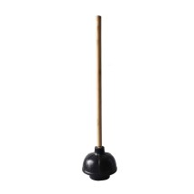 CAC China PLGW-24 Rubber Plunger with Wooden Handle 24&quot;