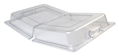 Winco C-DPFH Polycarbonate Full Size Dome Hinged Cover
