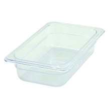 Winco SP7402 Poly-Ware 1/4 Size Food Pan 2-1/2&quot; Deep