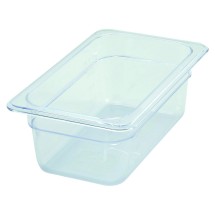 Winco SP7404 Poly-Ware 1/4 Size Food Pan 4&quot; Deep