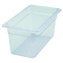 Winco SP7306 Poly-Ware 1/3 Size Food Pan 6&quot; Deep