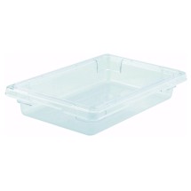 Winco PFSH-3 Polyware Food Storage Box without Cover 12&quot; x 18&quot; x 3-1/2&quot;