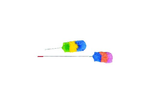 Polywool Duster with 20" Plastic Handle, Assorted Colors