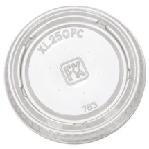 Portion Cup Lids, Fits 1.5-2.5oz Cups, Clear