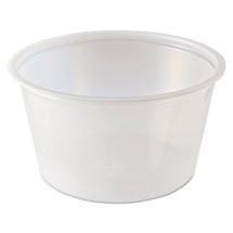 Portion Cups, 2 oz, Clear, 2500/Carton