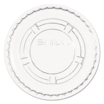 Portion/Souffle Cup Lids. Fits .5-1oz Cups, Clear, 2500/Carton