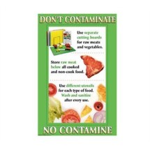 Franklin Machine Products  142-1499 Poster, Don'T Contaminate