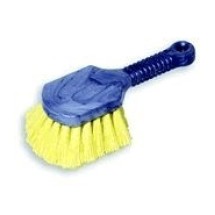 Long Handle Scrub Brush, 8&quot; Handle, Yellow