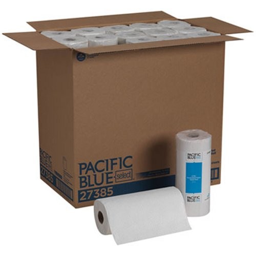 Pacific Blue 2-Ply Paper Towels,11 x 8.8, 30 Rolls/Carton