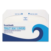 Premium Half-Fold Toilet Seat Covers, 250 Covers/Sleeve, 4 Sleeves/Carton