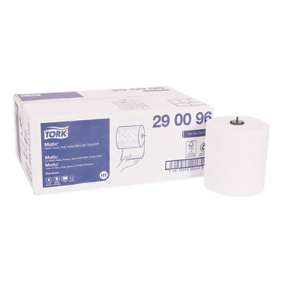 Premium Soft Matic Hand Towel Roll, 2-Ply, 7.7 x 9.8, White, 704/Roll, 6/Carton