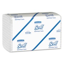 Pro Scottfold White Multifold Paper Towels, 4375 Towels/Carton