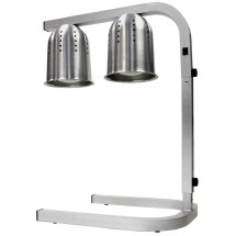 Winco EHL-2-Bulb Professional Free-Standing Heat Lamp