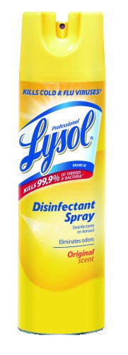 Professional LYSOL® Brand III Disinfectant Disinfectant Spray, Original Scent, 19 oz Aerosol Spray, 12/Carton