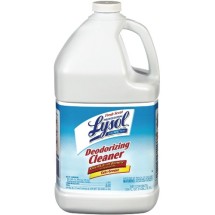 Lysol Disinfectant Deodorizing Cleaner Concentrate, Lemon, 1 Gallon, 4/Carton
