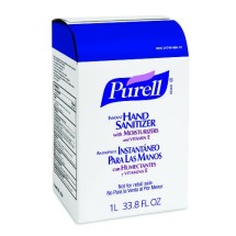 Purell NXT Advanced Hand Sanitizer Gel Refill, 1000 mL , 8/Carton