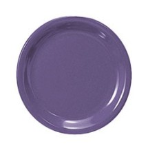 Thunder Group CR110BU Purple Melamine Narrow Rim Round Plate 10-1/2&quot;