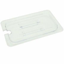 Thunder Group PLPA7140CS Quarter Size Slotted Cover for Polycarbonate Food Pan