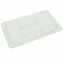 Thunder Group PLPA7140C Quarter Size Solid Cover for Polycarbonate Food Pan