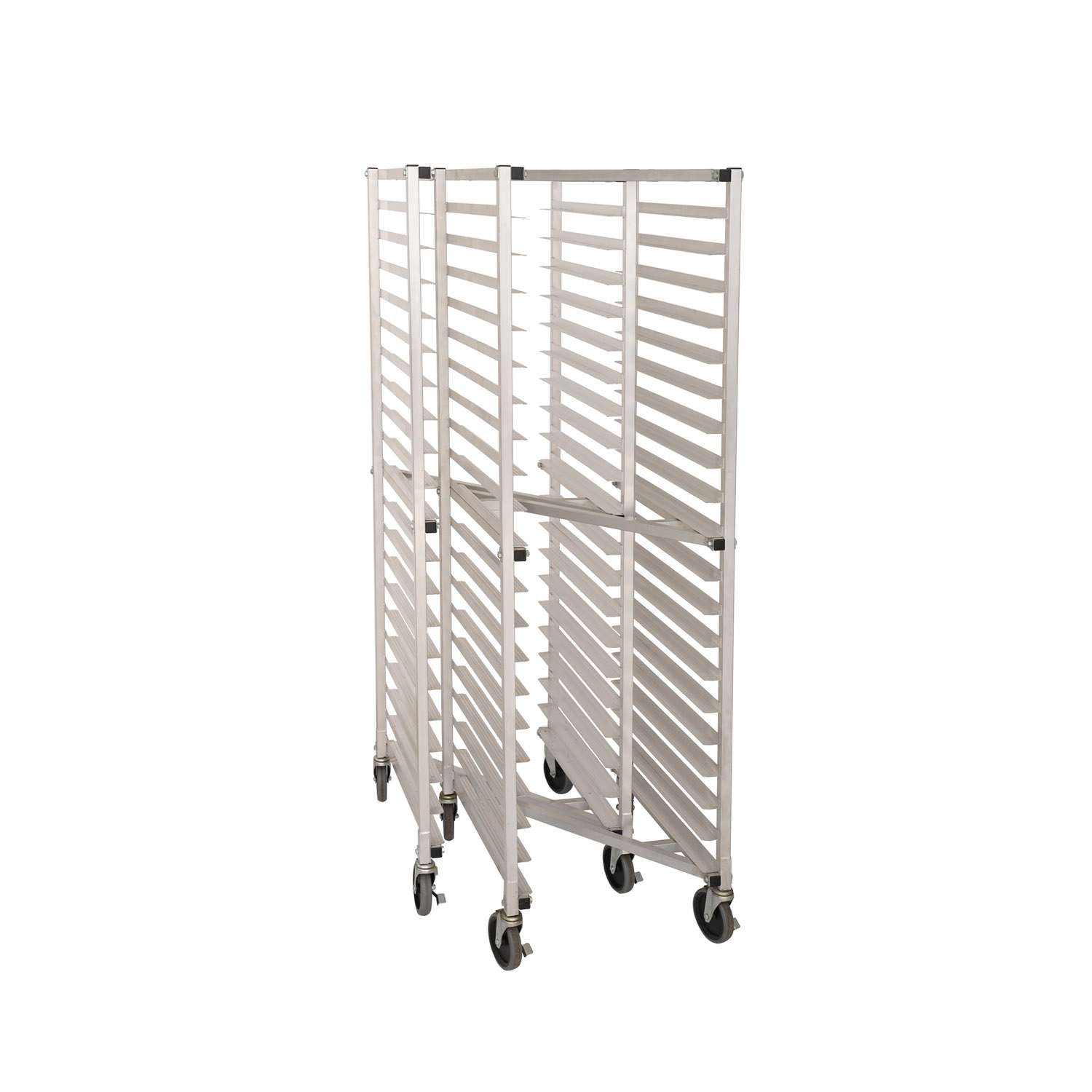 CAC China ASPZ-220BK 20-Tier Aluminum Sheet Pan Rack, Nesting