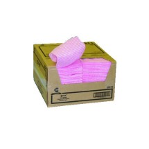 Chicopee Chix Rayon Food Service Wipes, Pink, 200 Wipes